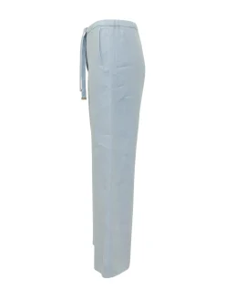 Amedea Wide Leg Trousers with Drawstring