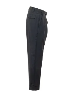 America Trousers with Turned Up Hem