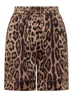 Animalier Print Shorts