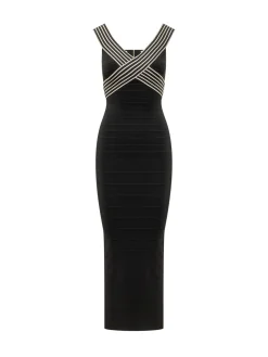 Bandeau Midi Dress