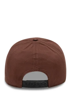 Baseball Cap with Curved Visor and Front Embroidered Logo
