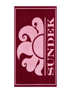 Beach Towel with Logo and Border