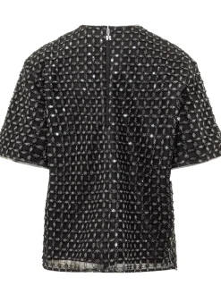 Beaded Oversized Top