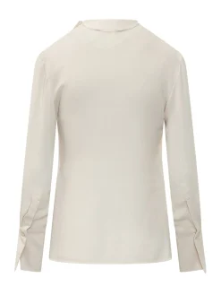 Blouse with Vertical Seams
