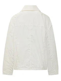 Bomber Jacket with Hook Closure