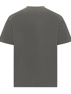 Box T-shirt with Crew Neck