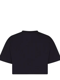 Boxy T-Shirt with Arrow Stones Print