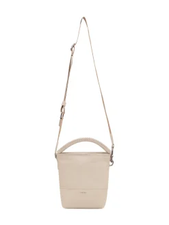 Bucket Bag with Single Handle and Front Logo