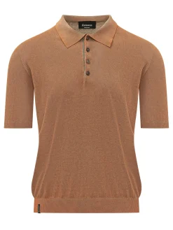 Buttoned Short Sleeve Polo