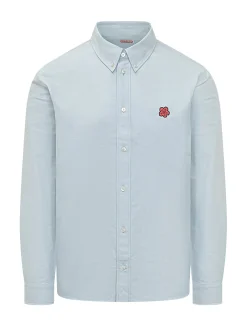 Camicia Boke Flower In Cotone