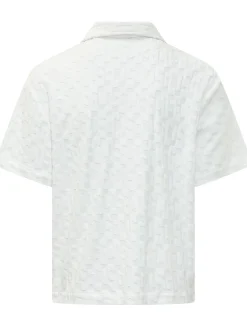 Camicia Bowling con Tasca Applicata