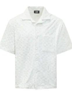 Camicia Bowling con Tasca Applicata