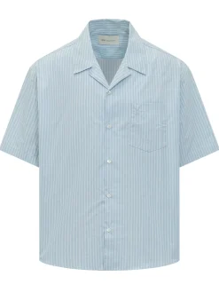 Camicia Boxy a Maniche Corte