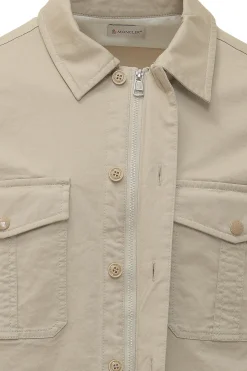 Camicia con Tasche Applicate e Bottoni