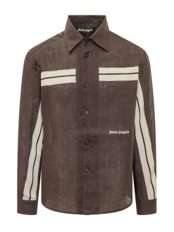 Camicia Track con Bande Laterali