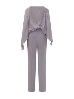 Cape Sleeve Jumpsuit