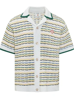 Cardigan In Maglia A Maniche Corte