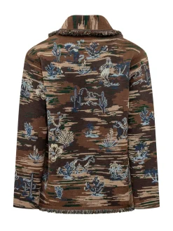 Cardigan Tex Hawaii con Frange