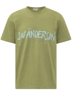 Circular T-shirt with Front Logo