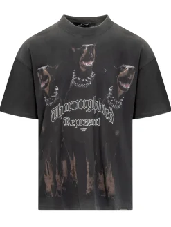 Cotton T-Shirt With Graphic Print