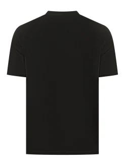 Crewneck T-shirt with Embossed Logo