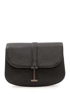 Crossbody Bag with Curved Flap