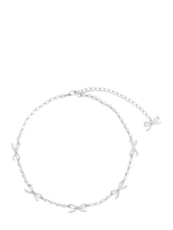 Crystal Bow Necklace