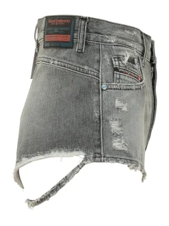 De-lunar Denim Shorts