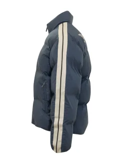 Down Jacket High Neck Zip with Logo