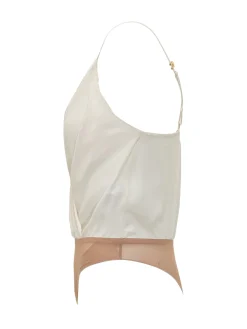 Draped Bodysuit