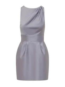 Draped One Shoulder Dress
