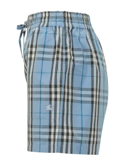 Evelyn Check Shorts with Drawstring