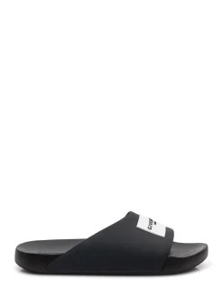 Flat Slide Sandal with Band