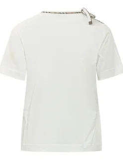 Frankie Bow T-shirt with Shoulder Ties