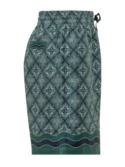 Geometric Motif Shorts