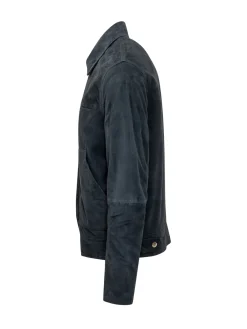 Giacca con Zip e Tasche Applicate