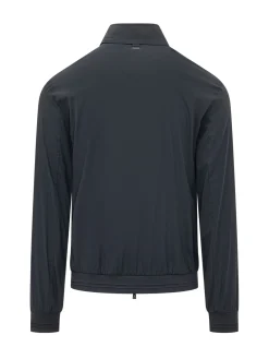 Giubbotto con Chiusura Zip e Collo Alto