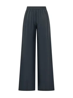 High Waisted Wide Leg Trousers with Pleats