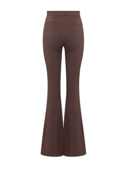 High Waist Flared Trousers
