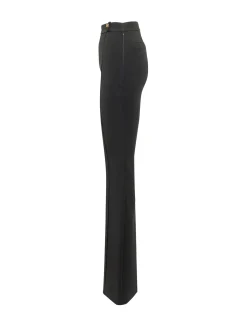 High Waist Flared Trousers