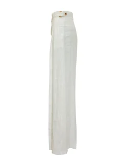 High Waist Wide Leg Trousers