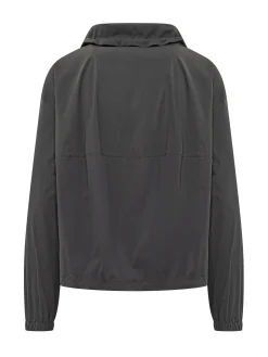 Hooded Jacket with Drawstring
