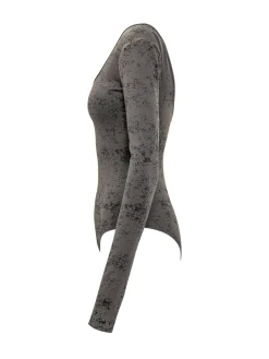 Ionna Abstract Print Bodysuit