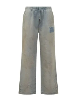 Jeans Relaxed Baggy Con Vita Elasticizzata