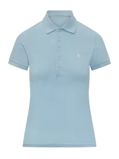 Julie Slim Short Sleeve Polo
