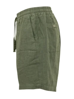 Lightweight Drawstring Bermuda Shorts