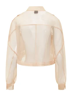 Longan Organza Caban Jacket