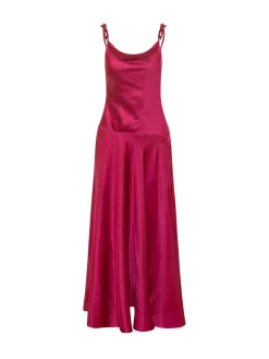 Long Dress with Decorated Straps
