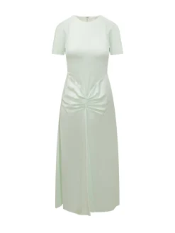 Long Dress With Draping