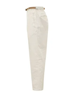 Long Pants with Integrated Belt